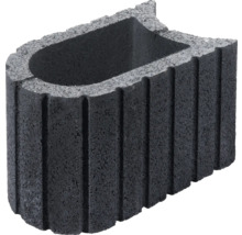 Grauer Pflanzring aus Beton