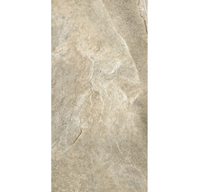 Beige Bodenfliese mit Steinoptik.