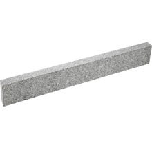 Granit Leistenstein grau gesägt 100 x 5 x 15 cm