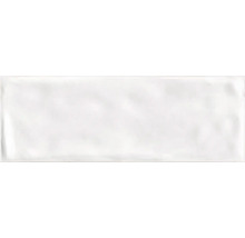 Steingut Wandfliese Palermo white 25 x 70 cm