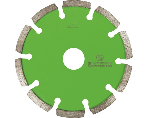 Diamanttrennscheibe mit Segmenten