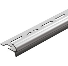 Treppenstufenprofil Dural Florentostep Aluminium Titan Länge 100 cm Höhe 9 mm