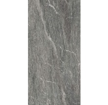 Graue Bodenfliese mit Steinoptik.