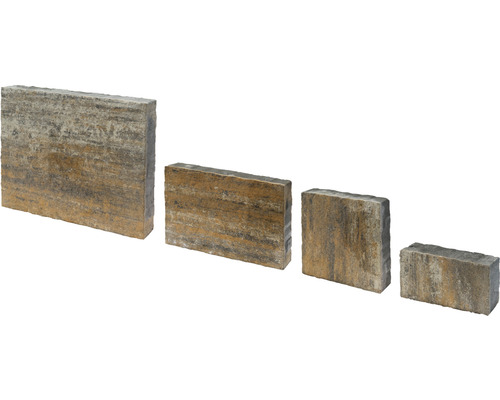 Verschieden große Pflastersteine aus Stein