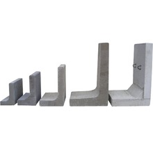 Beton Winkelstütze in verschiedenen Größen