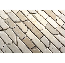 Mosaikmatte aus Travertin