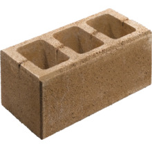 Hohlblockstein aus Beton mit drei Kammern