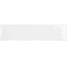 Wandfliese Bellini Blanco glänzend 7,5x30cm