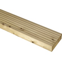 Produktbild: Konsta Terrassendiele sibirische Lärche roh 26,5X140X4000 mm