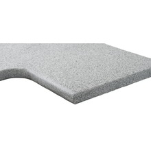 Graue Schaumstoffplatte für Dämmung und Isolierung