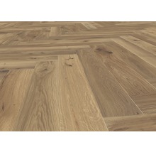 Verlegung von Parkett im Fischgrätenmuster