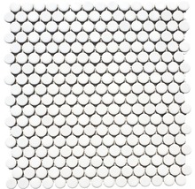 Mosaikfliese mit runden Elementen