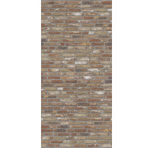 Mauer aus Ziegelsteinen