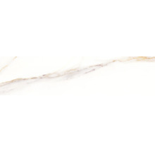 Weiße Fliese mit Marmoroptik und Maserung