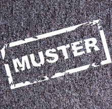 Muster eines Teppichs