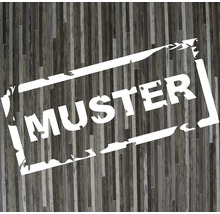 Muster auf Holzwand