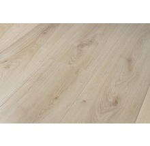 Nahaufnahme von Laminatboden mit Holzstruktur