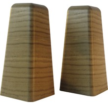 Zwei Möbelfüße aus Holz