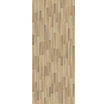 Verlegtes Laminat im Fischgrätmuster