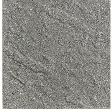 Graue Steinzeugfliese mit rauer Oberfläche