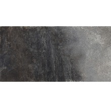 Wand- und Bodenfliese Schiefer dark 60x120 cm lappato