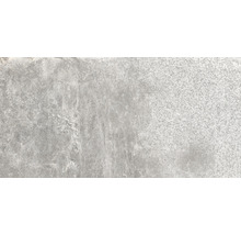 Wand- und Bodenfliese Schiefer grau 30x60 cm lappato