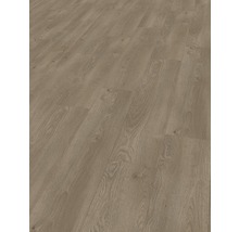 Verlegter Bodenbelag in Holzoptik