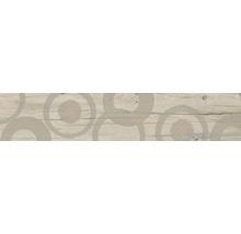 Dekorfliese Aretino Infinity greige 24x120 cm