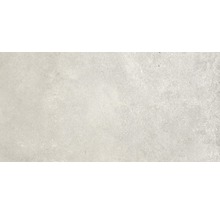 Wand- und Bodenfliese Sandstein weiß 40x80 cm