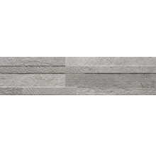 Feinsteinzeug Verblender Sandstein Grau 3D, 15x61cm