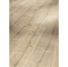 Helle Laminatboden-Ansicht mit Holzstruktur