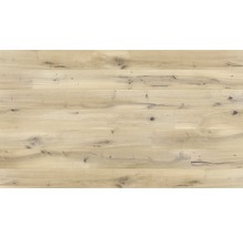 Verlegung von hellem Eichenparkett