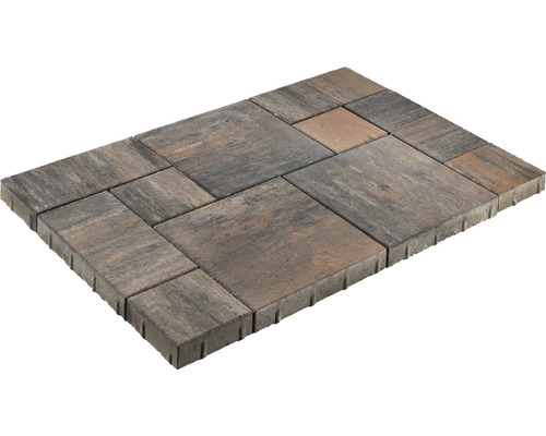 Verbundpflastersteine aus Beton