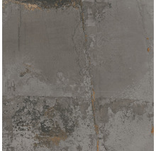 Graue Bodenfliese mit Zementoptik
