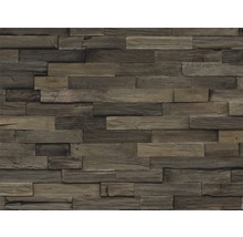 Holzpaneele mit horizontaler Ausrichtung für Wandgestaltung