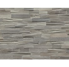 Wandverkleidung aus Holz in horizontaler Anordnung