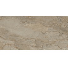 Produktbild: Feinsteinzeug Wand- und Bodenfliese Sicilia 60 x 120 x 0,9 cm Miele poliert braun