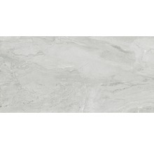 Feinsteinzeug Wand- und Bodenfliese Sicilia 80 x 160 x 0,97 cm Cenere poliert grau