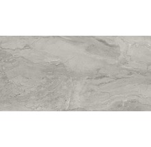 Feinsteinzeug Wand- und Bodenfliese Sicilia 80 x 160 x 0,97 cm Grigio poliert grau