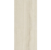 XXL Feinsteinzeug Wand- und Bodenfliese Living cream 120 x 260 x 0,7 cm poliert beige