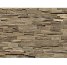 Holzverkleidung mit unregelmäßiger Oberfläche