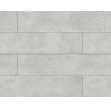 Anordnung von hellgrauen Keramikfliesen