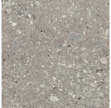 Graue Feinsteinzeugfliese mit Steinmuster