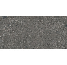 Nahaufnahme einer grauen Betonpflastersteintextur