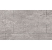 Graue Steinzeugfliesen im Detail