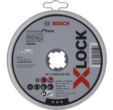 Trennscheibe 10er Dose Ø 125x22,23x1 mm Standard for Inox, X-LOCK Aufnahme