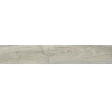 Feinsteinzeug Wand- und Bodenfliese Silentwood Bianco 30x120cm rektifiziert