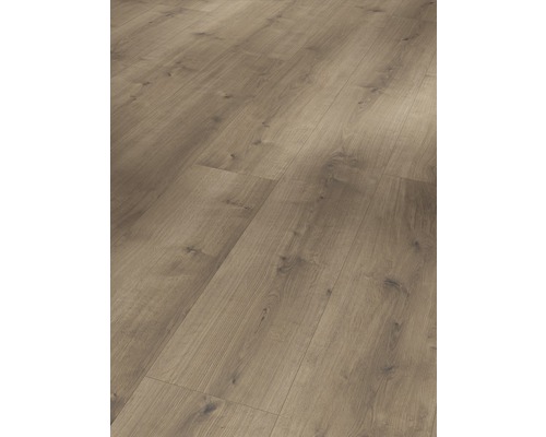 Designboden Modular ONE Eiche Pure perlgrau Langdiele Landhausdiele Klickverbindung 2200 x 235 x 8,0 mm