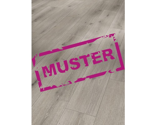 Handmuster Designboden 8.0 Modular ONE Eiche Urban grau gekälkt