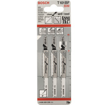 Bosch Stichsägeblatt T101BF BIM für saubere Schnitte in Hartholz, 3er-Pack